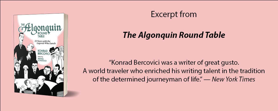 Excerpt: The Algonquin Round Table