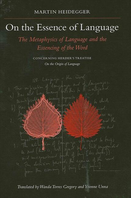 On the Essence of Language | State University of New Press